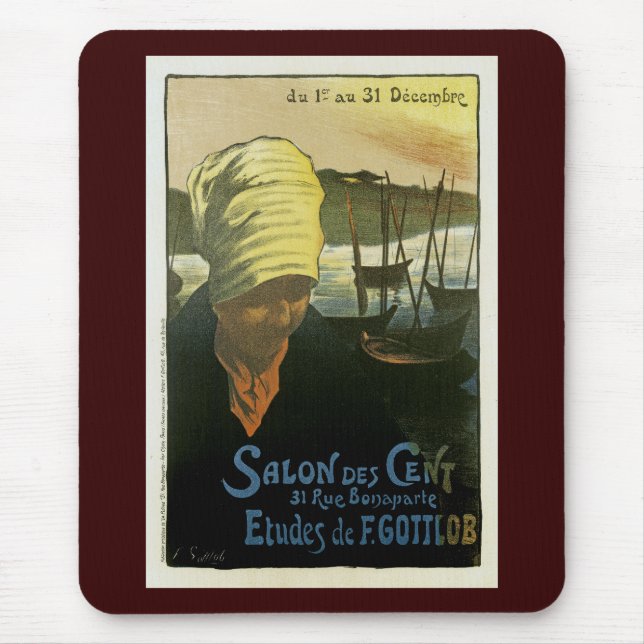 Tapis De Souris Salon Des Cent ~ Etudes de F. Gottlob (Devant)