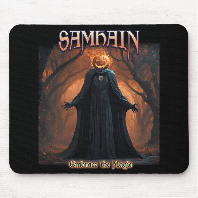 Tapis De Souris SAMHAIN "Embrace The Magic" Cool peinture numériqu (Devant)