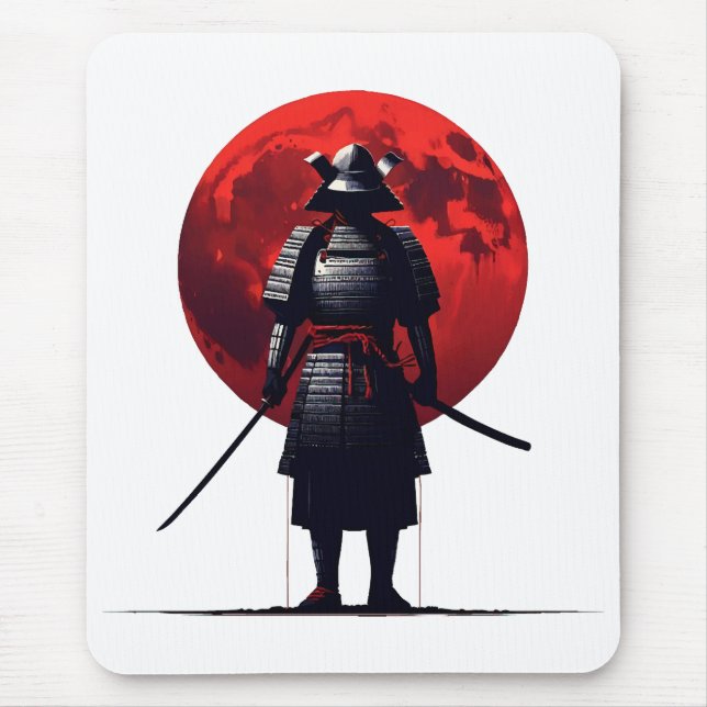Tapis De Souris Samurai japonais (Devant)
