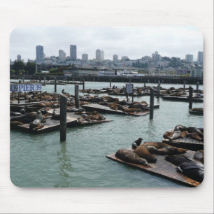 Tapis De Souris San Francisco et Otaries de la Jetée 39 sur la toi