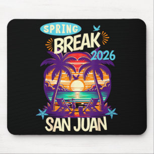 Tapis De Souris San Juan 2026 Vacances de printemps familiales Île