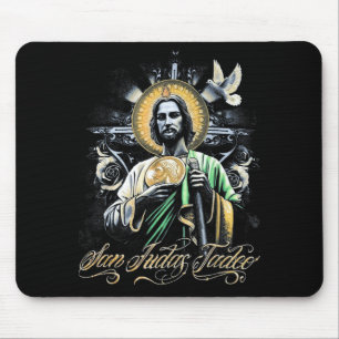 Tapis De Souris San Judas Tadeo Art Religieux Saints Catholiques D