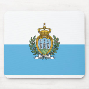 Tapis De Souris San Marein - Drapeau Saint-Marin