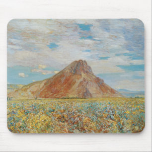 Tapis De Souris Sand Springs Butte par Childe Hassam, Art ancien