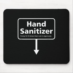 Tapis De Souris Sanitizer à main pour hommes - Amusant Adulte Noël