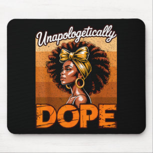 Tapis De Souris Sans excuses Histoire Noire Junenth Femmes Filles