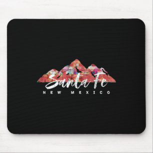 Tapis De Souris Santa Fe Nouveau-Mexique Voyage en Famille Randonn