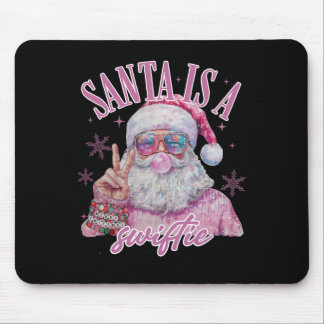 Tapis De Souris Santa's Favorite Swifty Merry Christmas Groovy Xma