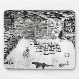 Tapis De Souris Santiago, Cap Vert, 1589