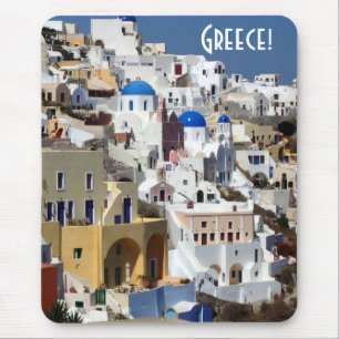 Tapis De Souris Santorini, Grèce