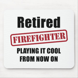 Tapis De Souris Sapeur-pompier retraité