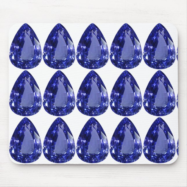 Tapis De Souris Sapphire Bleu Pad (Devant)
