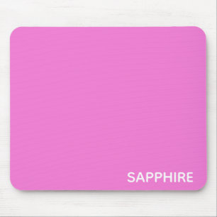 Tapis De Souris Sapphire pink colour