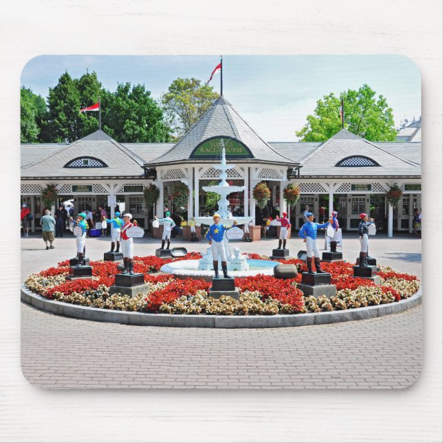 Tapis De Souris Saratoga historique 150 le jour d'ouverture (Devant)