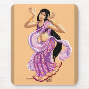Tapis De Souris Sari Dancer