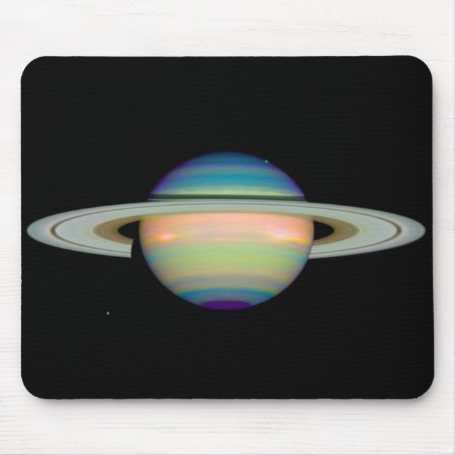 Tapis De Souris Saturn infrarouge Mousepad (Devant)