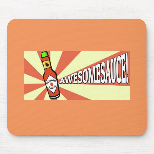 Tapis De Souris Sauce impressionnante Mousepad (Devant)