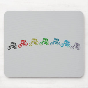 Tapis De Souris Saut en VTT