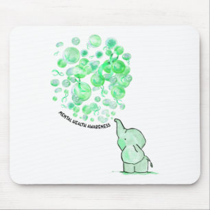 Tapis De Souris Sauve les ballons verts Sensibilisation à la santé