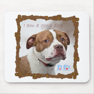 Tapis De Souris Sauvetage des bons chiens Pit Bull
