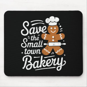 Tapis De Souris Sauvez La Petite Ville De Noël Kery Gingerbread Ch