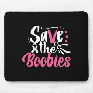 Tapis De Souris Sauvez les bébés Boo Cancer du sein Cancer du sein