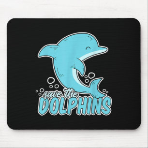 Tapis De Souris Sauvez les dauphins - Animal de mer De l'environne