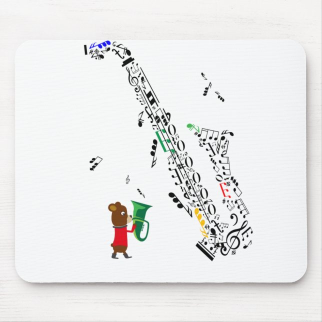 Tapis De Souris saxophone (Devant)