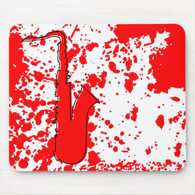 Tapis De Souris saxophone oddRex (Devant)