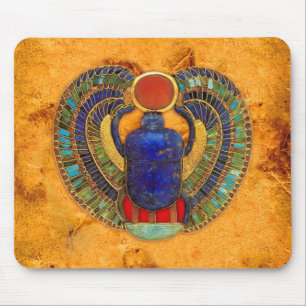 Tapis De Souris Scarab sacré de l'Égypte antique