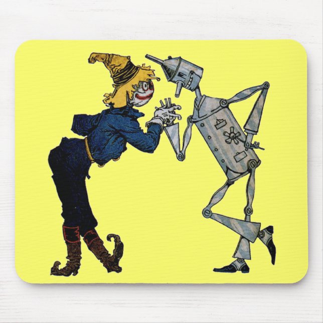 Tapis De Souris Scarecrow and Tin Man Souse Pad (Devant)