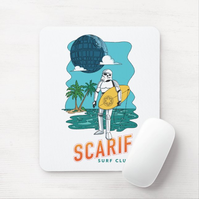 Tapis De Souris Scarif Surf Club (Avec souris)
