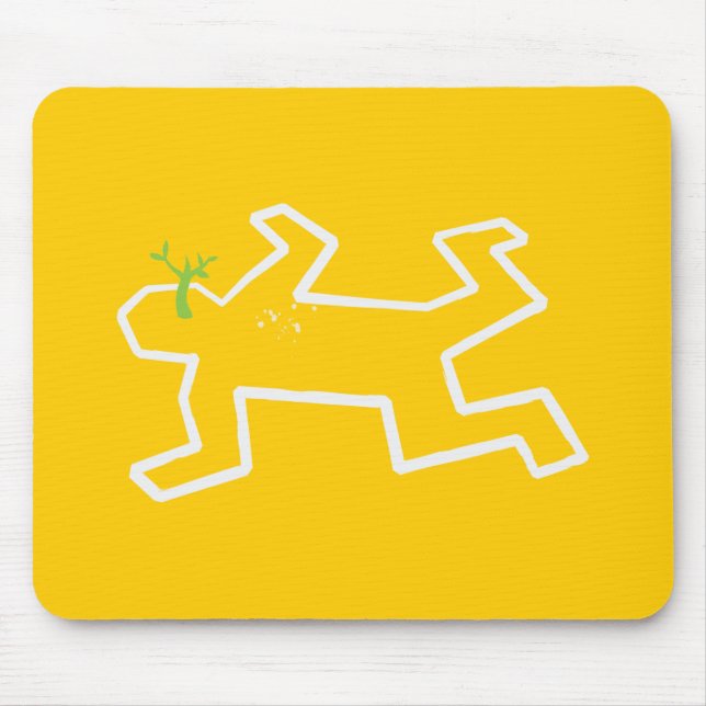 Tapis De Souris Scène du crime (Devant)