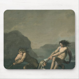 Tapis De Souris Scènes 'de Journey souterrain de Niels Klim