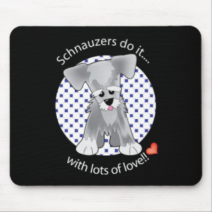Tapis De Souris Schnauzer d'amour