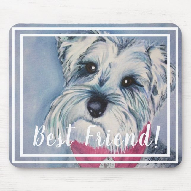 Tapis De Souris Schnauzer Puppy (Devant)