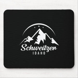 Tapis De Souris Schweitzer Idaho Station de ski Ski Snowboard