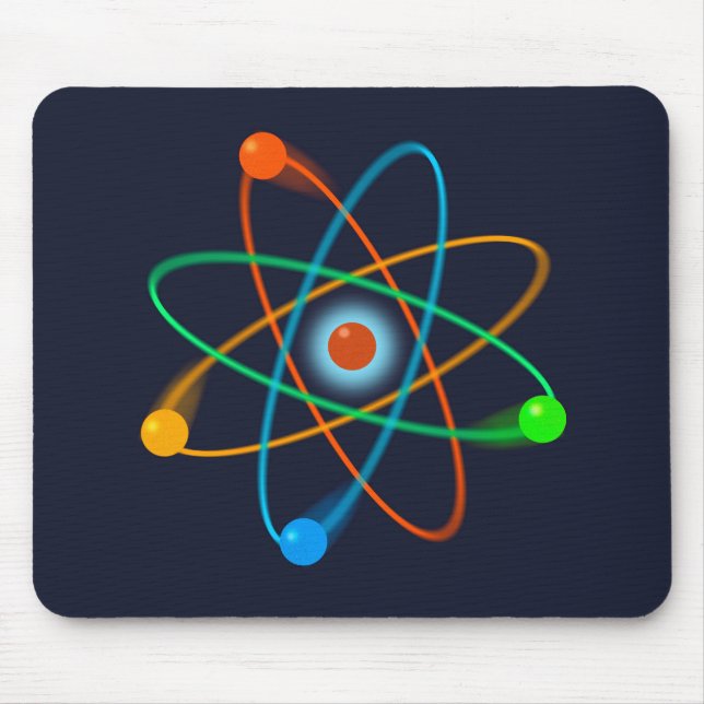 Tapis De Souris Science de la structure atomique (Devant)