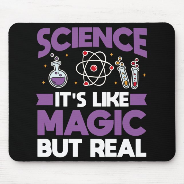 Tapis De Souris Science Enseignant Biologie étudiante Chimie Drôle (Devant)