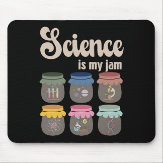 Tapis De Souris Science Is My Jam Teacher Stem Student Education L