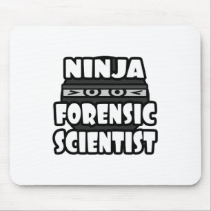 Tapis De Souris Scientifique légiste Ninja