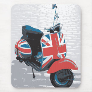 Tapis De Souris Scooter classique de mod
