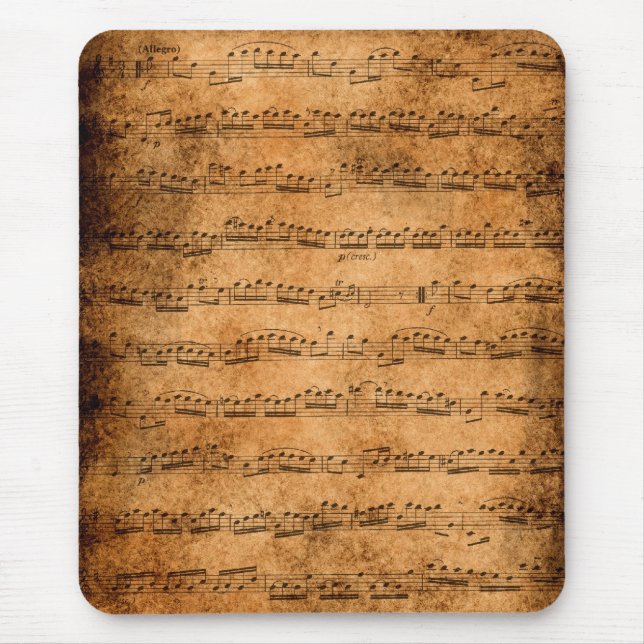 Tapis De Souris Score de musique - mousepad (Devant)