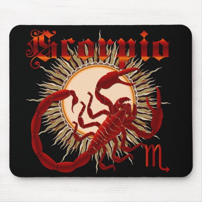 Tapis De Souris Scorpio-Design-1 (Devant)