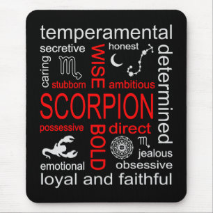 Tapis De Souris Scorpion signe zodiaque