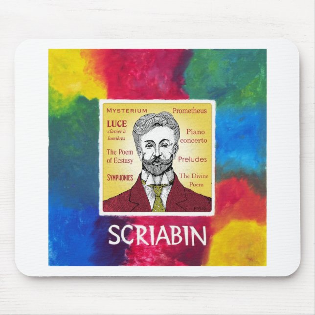 Tapis De Souris Scriabin (Devant)