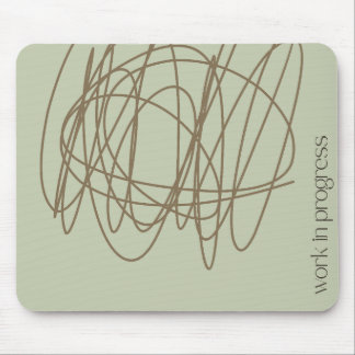 Tapis De Souris Scribble souris pad - c'est un travail en cours