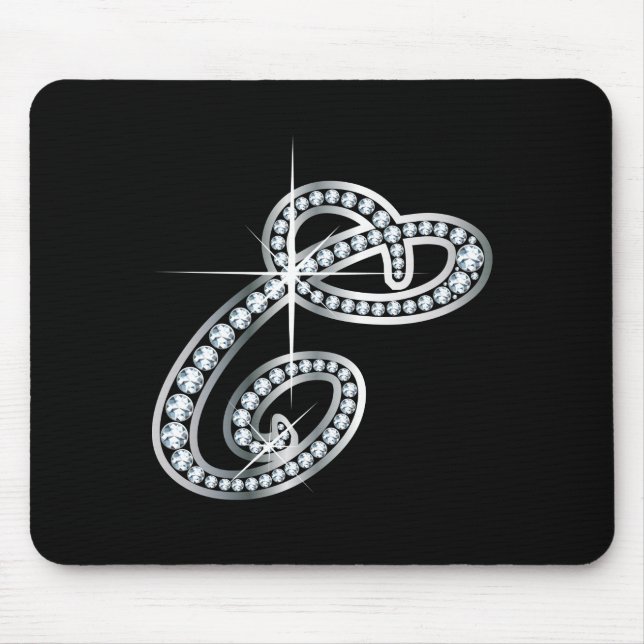 Tapis De Souris Script C "Diamond Bling" (Devant)