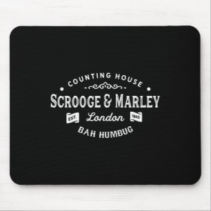 Tapis De Souris Scrooge and Marley Counting House Christmas Carol