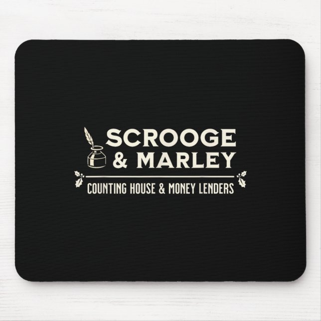 Tapis De Souris Scrooge And Marley Counting House Ens  (Devant)